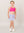 Zoe Scallop Skort- Bloomberry Floral, Power Pink