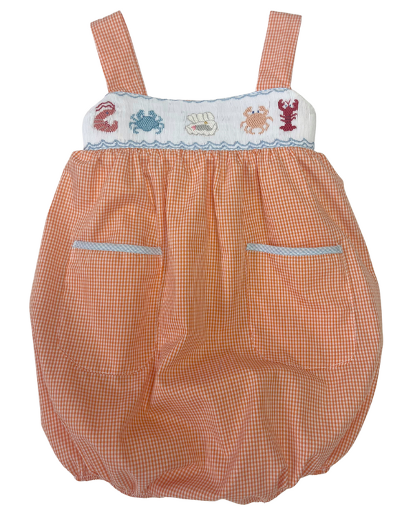 Shellfish Smocked Pocket Bubble