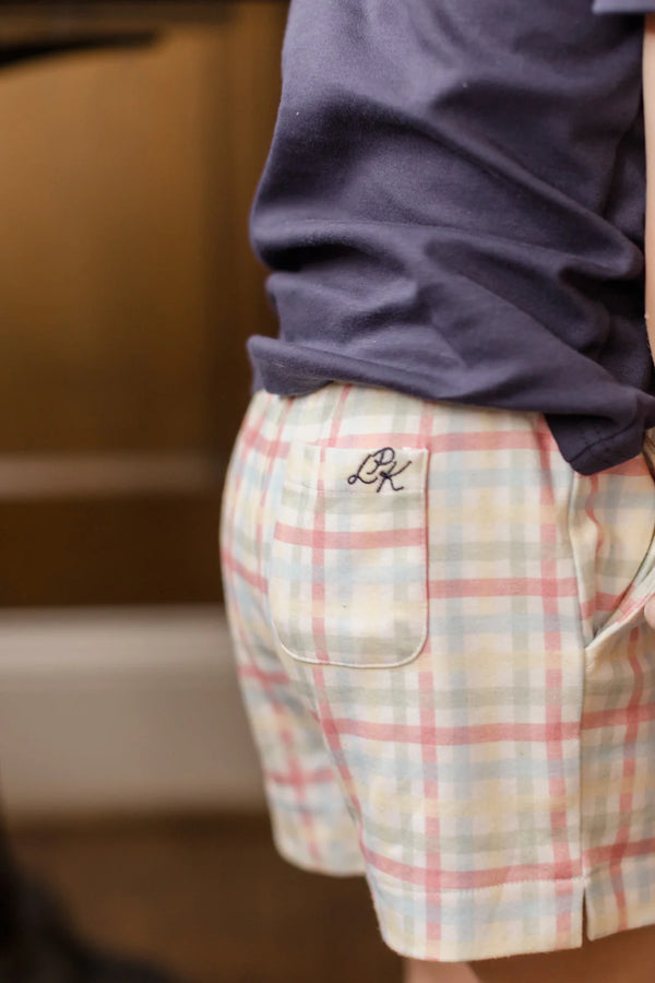 James Shorts- Classroom Plaid Knit