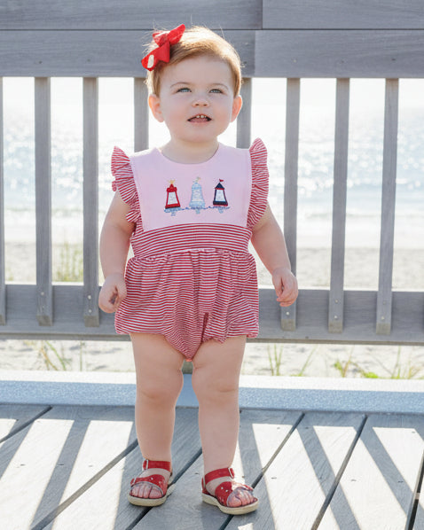 Red, White, and Buoy Sophia Bubble