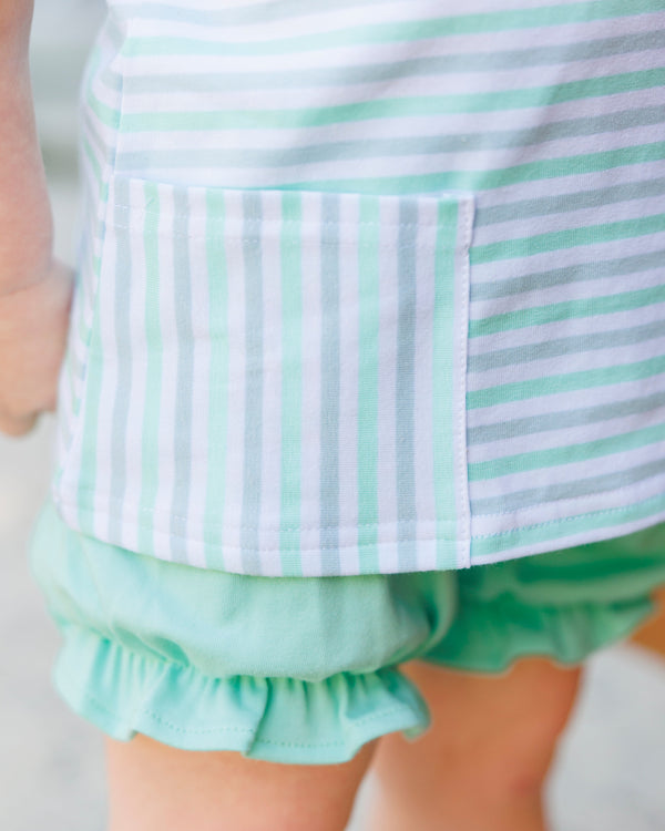 Margo Bloomer Set- Seaside Stripe