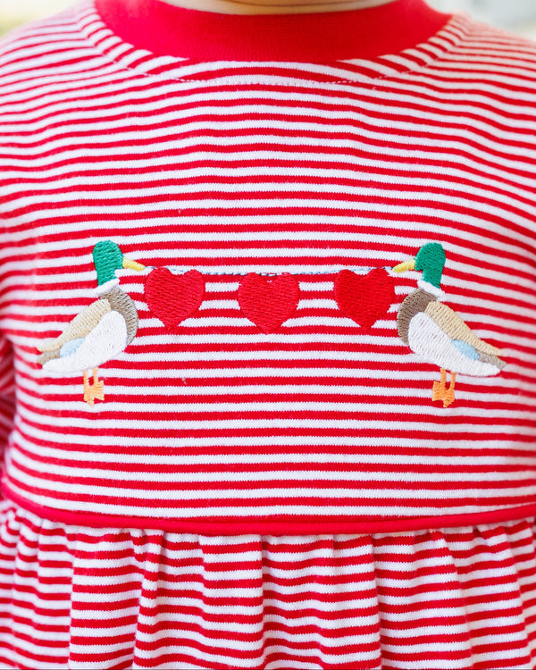 Mallard Valentine Romper