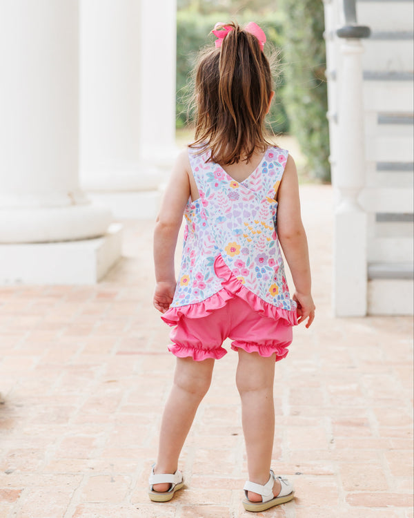 Poppies and Petals Swing Back Bloomer Set