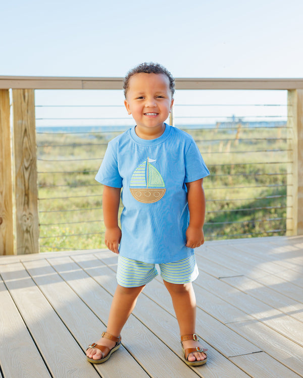 Sailin' Away Short Set