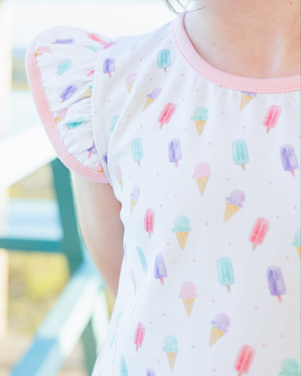 Summertime Sweets Ruffle Pocket Dress