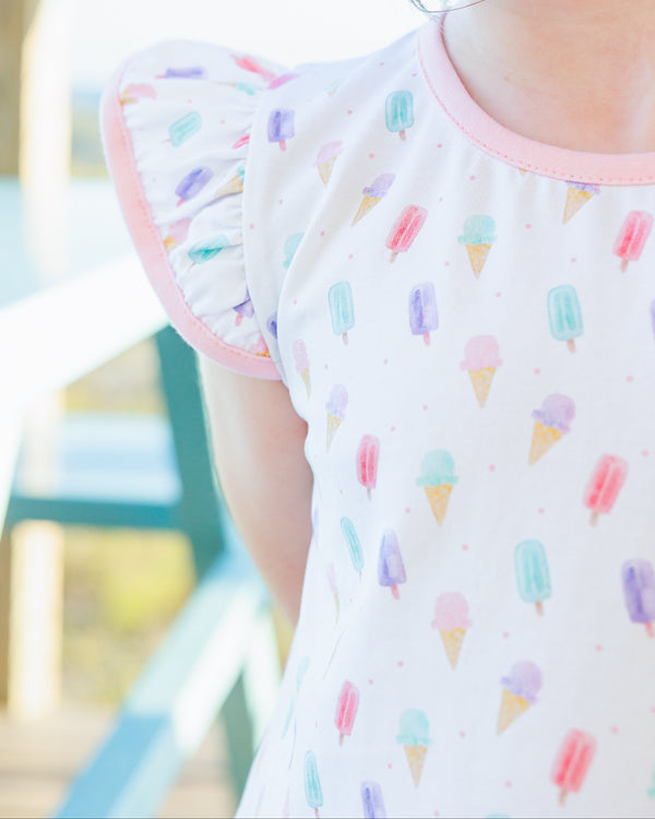 Summertime Sweets Flutter Short Set