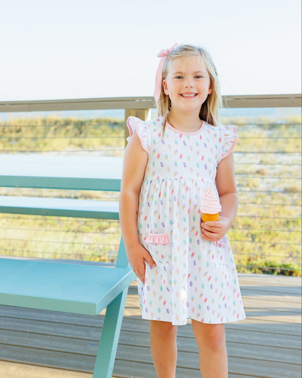 Summertime Sweets Ruffle Pocket Dress