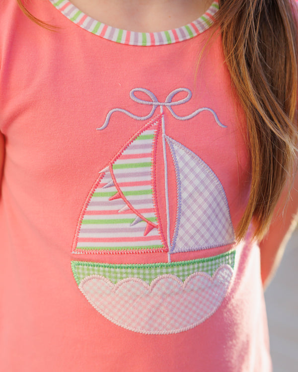 Sailin' Away Flutter Short Set