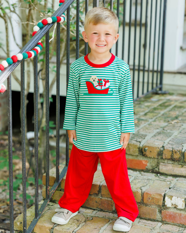 Santa Paws Pants Set