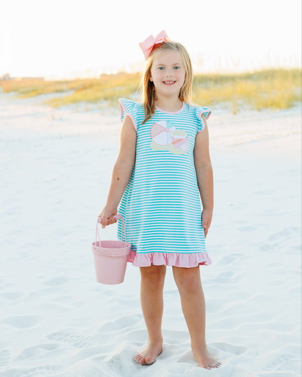Beach Days Flutter Dress