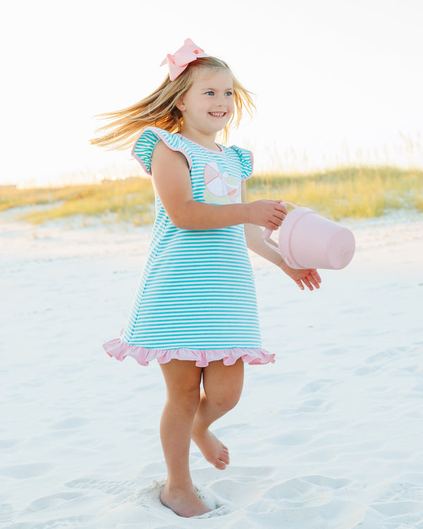 Beach Days Flutter Dress