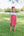 Recess Red-y Scallop Dress