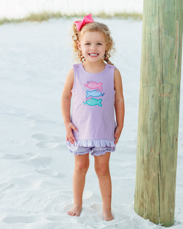 One Fish Two Fish Swing Back Bloomer Set