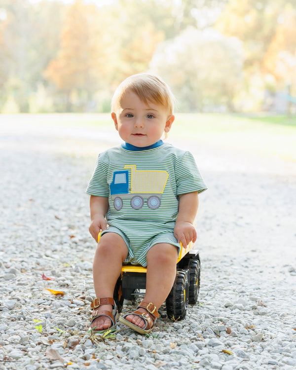 Dump Truck Romper