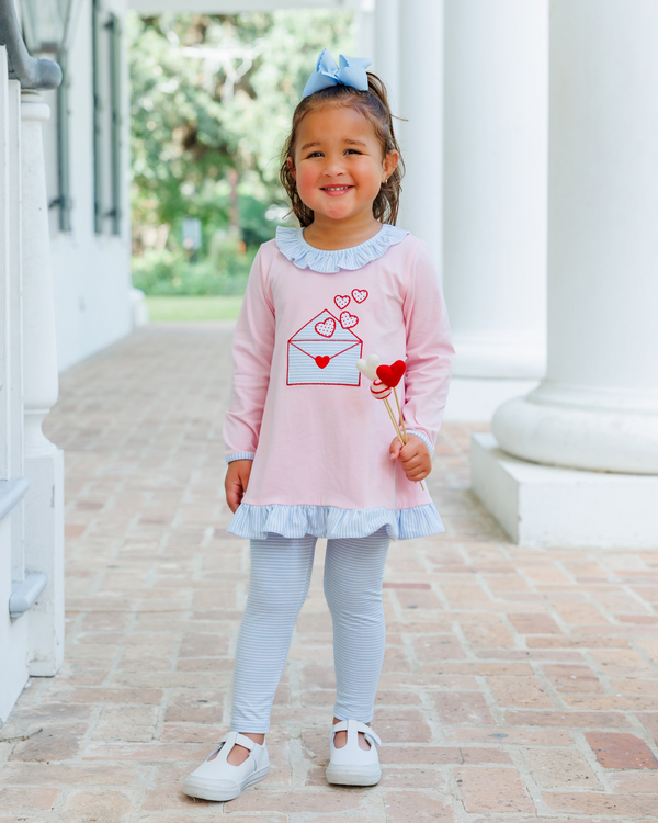 Love Letters Ruffle Pants Set