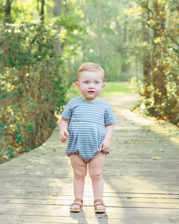 Lucas Bubble- Slate and Sage