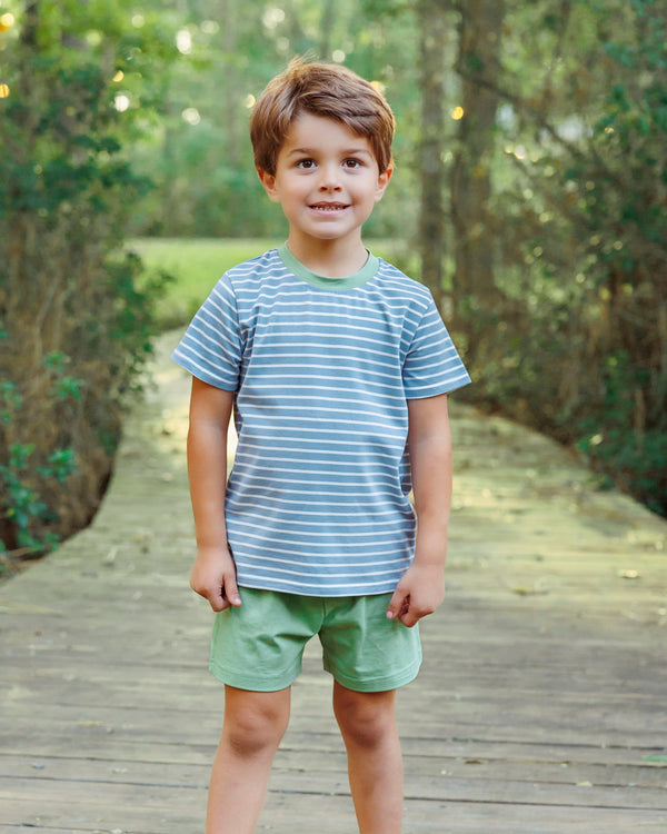 Graham Short Set- Slate and Sage