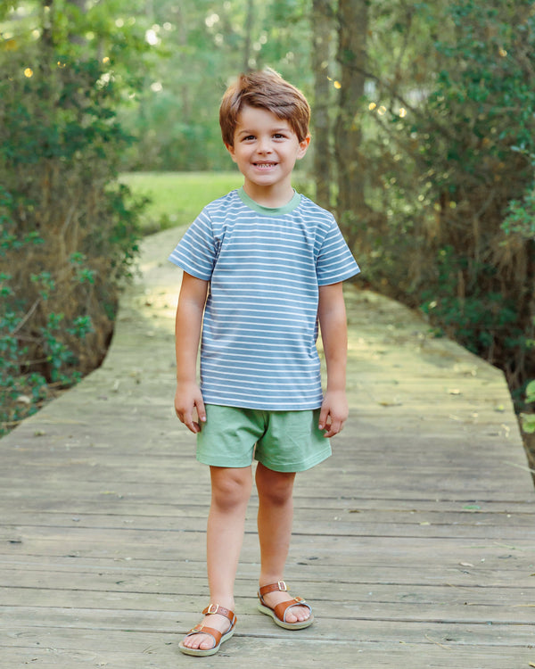 Graham Short Set- Slate and Sage