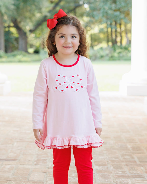 Cupid's Bow Ruffle Pants Set