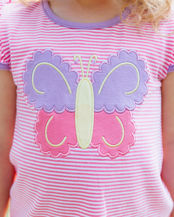 Butterfly Kisses Ruffle Short Set