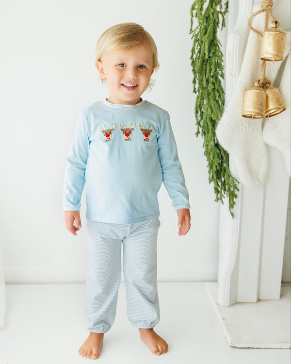 Run Run Rudolph Bloomer Pants Set
