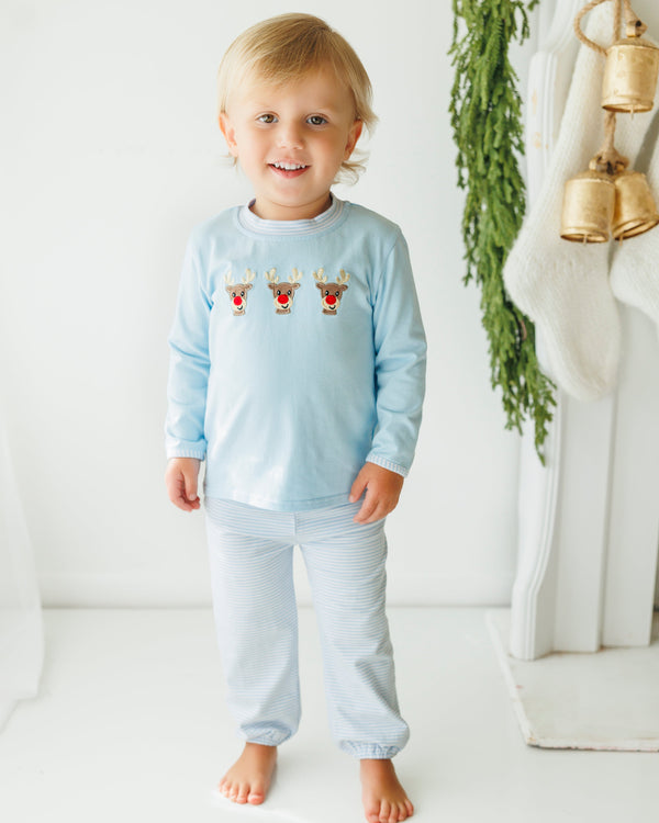 Run Run Rudolph Bloomer Pants Set