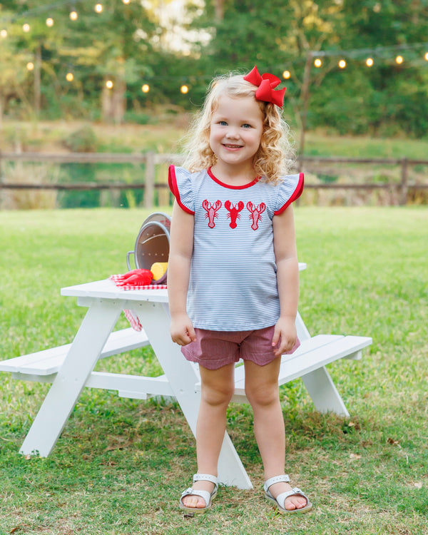 Bayou Boil Scallop Short Set