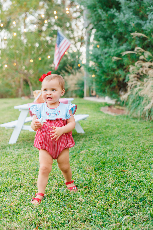 Star Spangled Banner Scallop Bubble