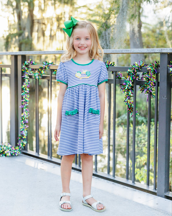 King Cake Pocket Dress