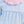 Audrey Pant Set - Light Blue Stripe/Pink
