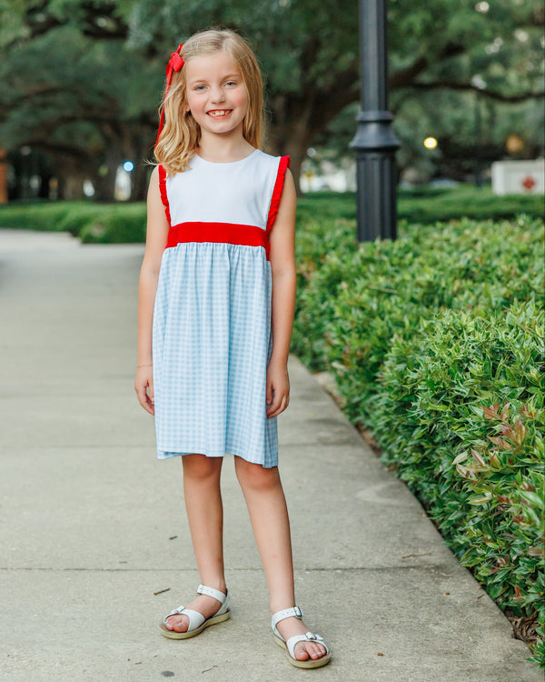 Sophia Dress- Southern Summer Gingham