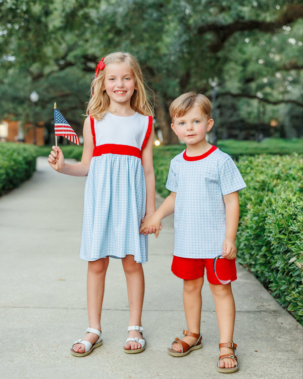 Sophia Dress- Southern Summer Gingham