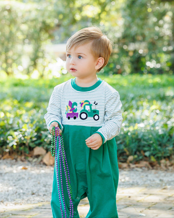 Tractor Krewe Romper