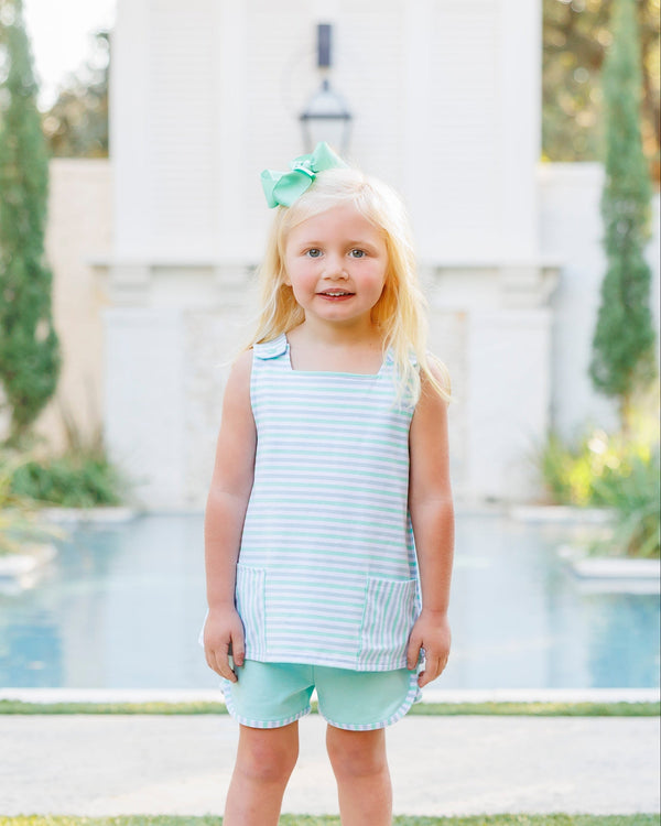 Margo Short Set- Seaside Stripe