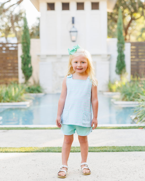 Margo Short Set- Seaside Stripe