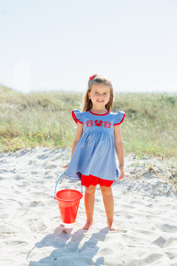 Coastal Crab Scallop Short Set