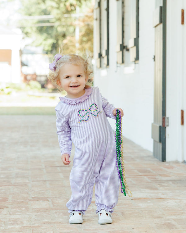 Bon Temps Bow Ruffle Romper