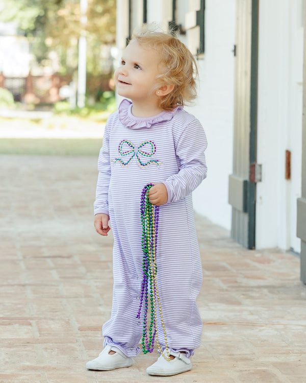 Bon Temps Bow Ruffle Romper