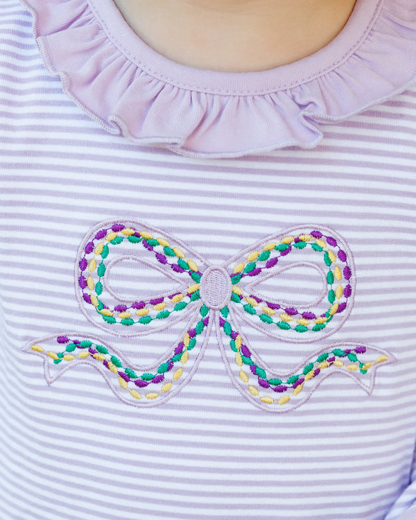 Bon Temps Bow Ruffle Romper