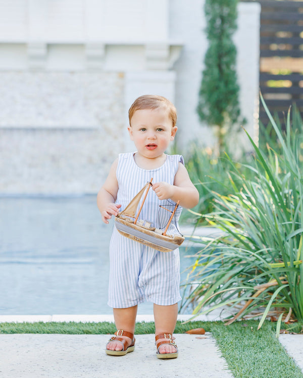 Tucker Tab Jon Jon- Light Blue Medium Stripe