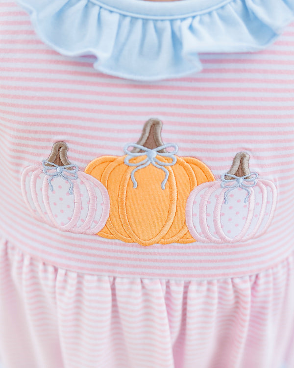 Pumpkin Pals Ruffle Pocket Dress