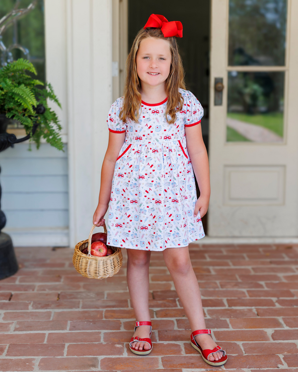 Easy As ABC Pocket Dress