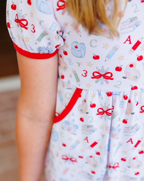 Easy As ABC Pocket Dress