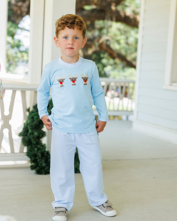Run Run Rudolph Pants Set