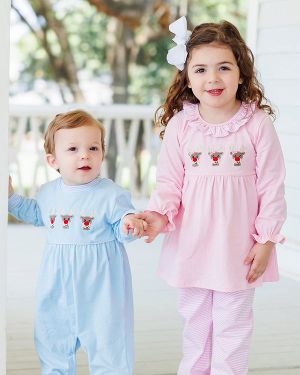 Run Run Rudolph Romper