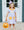 Sweet As Candy Corn Ruffle Pocket Dress