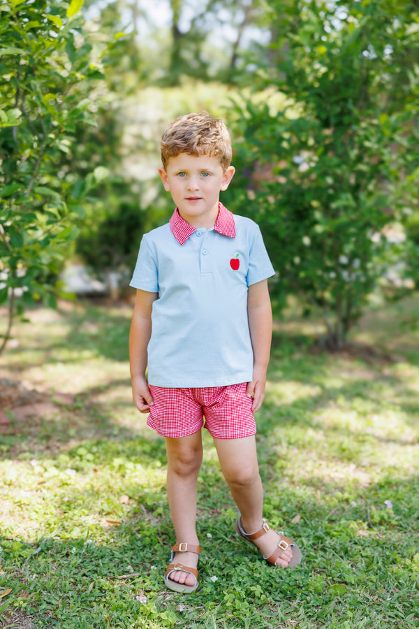 Recess Red-y Polo Short Set