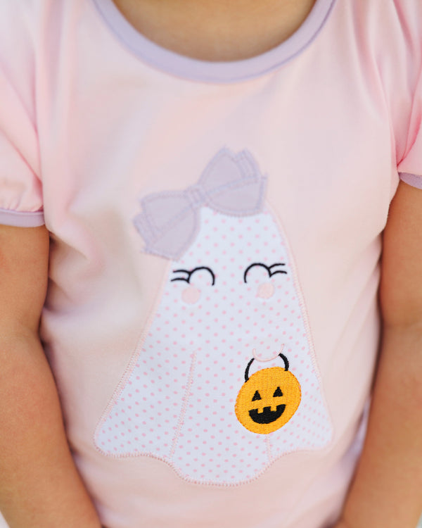 Boo Crew Ruffle Top