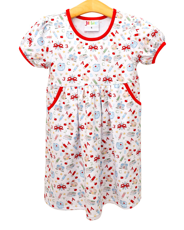 Easy As ABC Pocket Dress