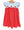 Recess Red-y Scallop Dress